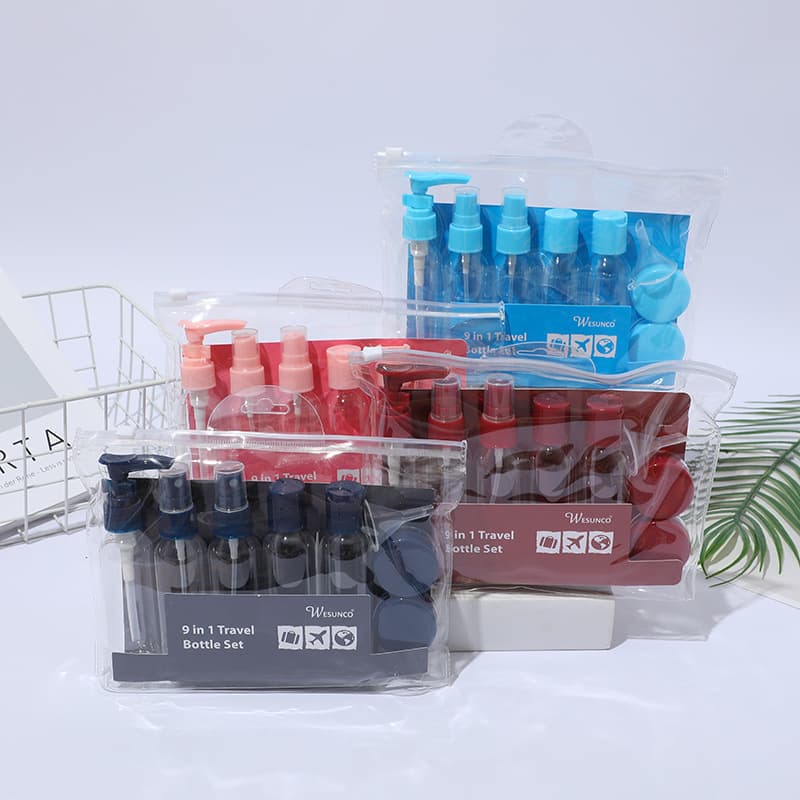Refillable Travel Bottle Kit Set Portable Spray Bottle Dispenser