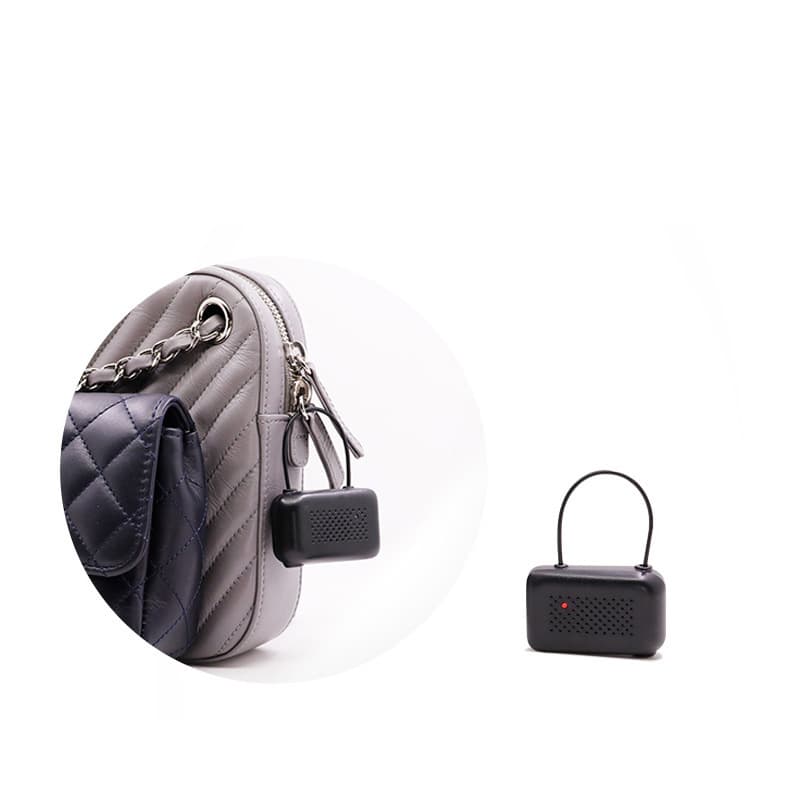 Package Clothing and Valuables Self-Sounding Anti-Theft Tag Supermarket Cut-Line Alarm with Steel Cable Factory Wholesale