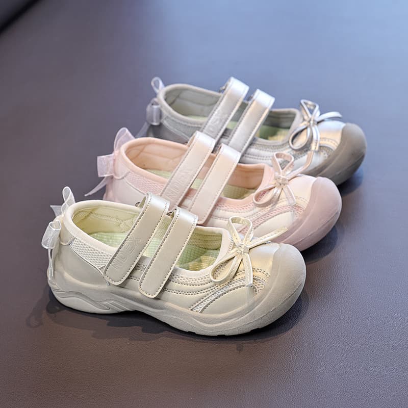 2026 Spring/Summer New Fairy Style Korean Shallow Mouth Casual Comfortable Soft Sole Ballet Flats for Girls Sandals