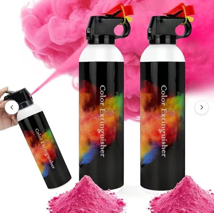 School Sports Meet Opening Ceremony Colorful Cloud Wedding Flower Spray Wedding Canned Color Run Powder Cornstarch Spray Gender Reveal