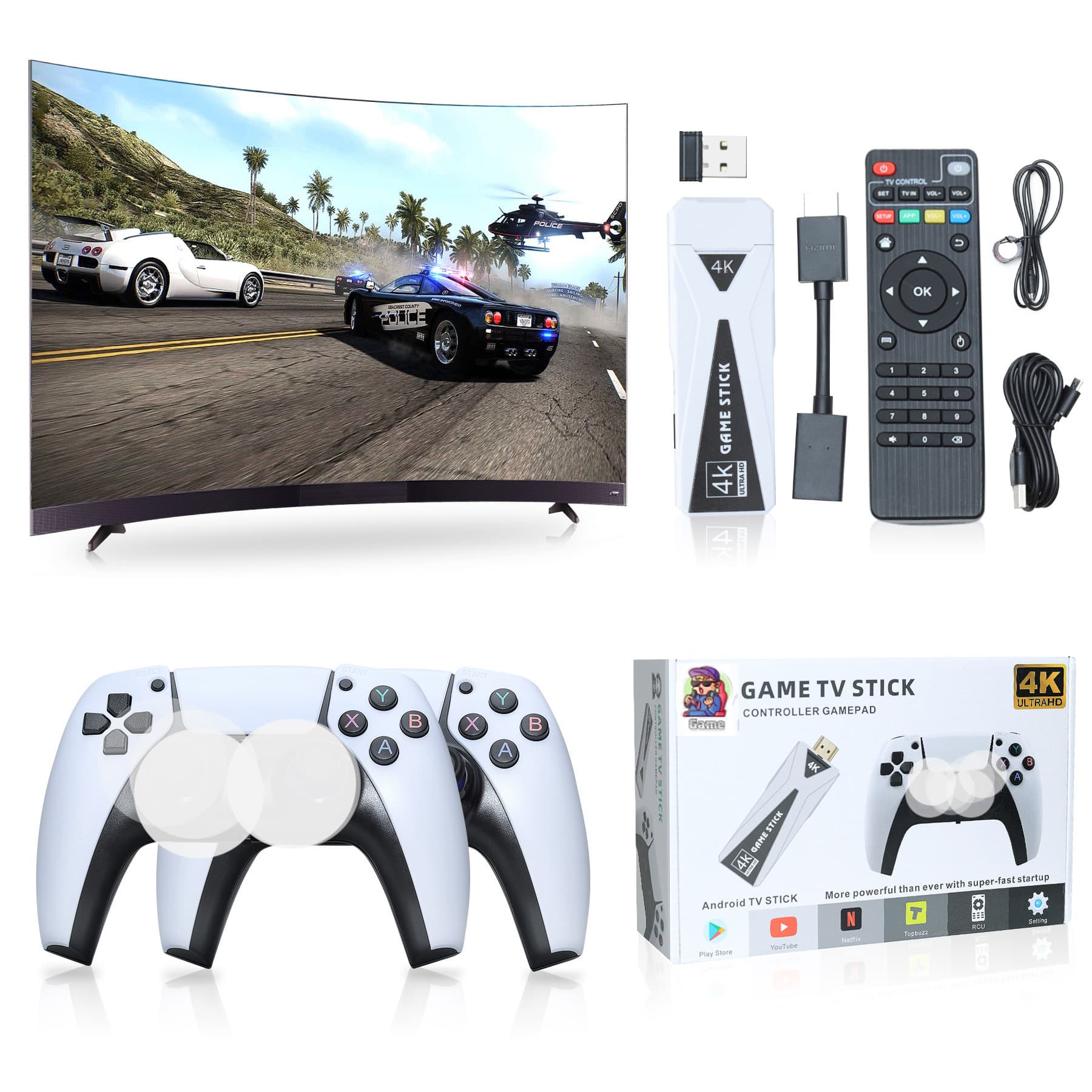 Cross-border U10 TV Game Console Dual System HD Wireless PSP PS1 Game Console Ubao Retro Game Console