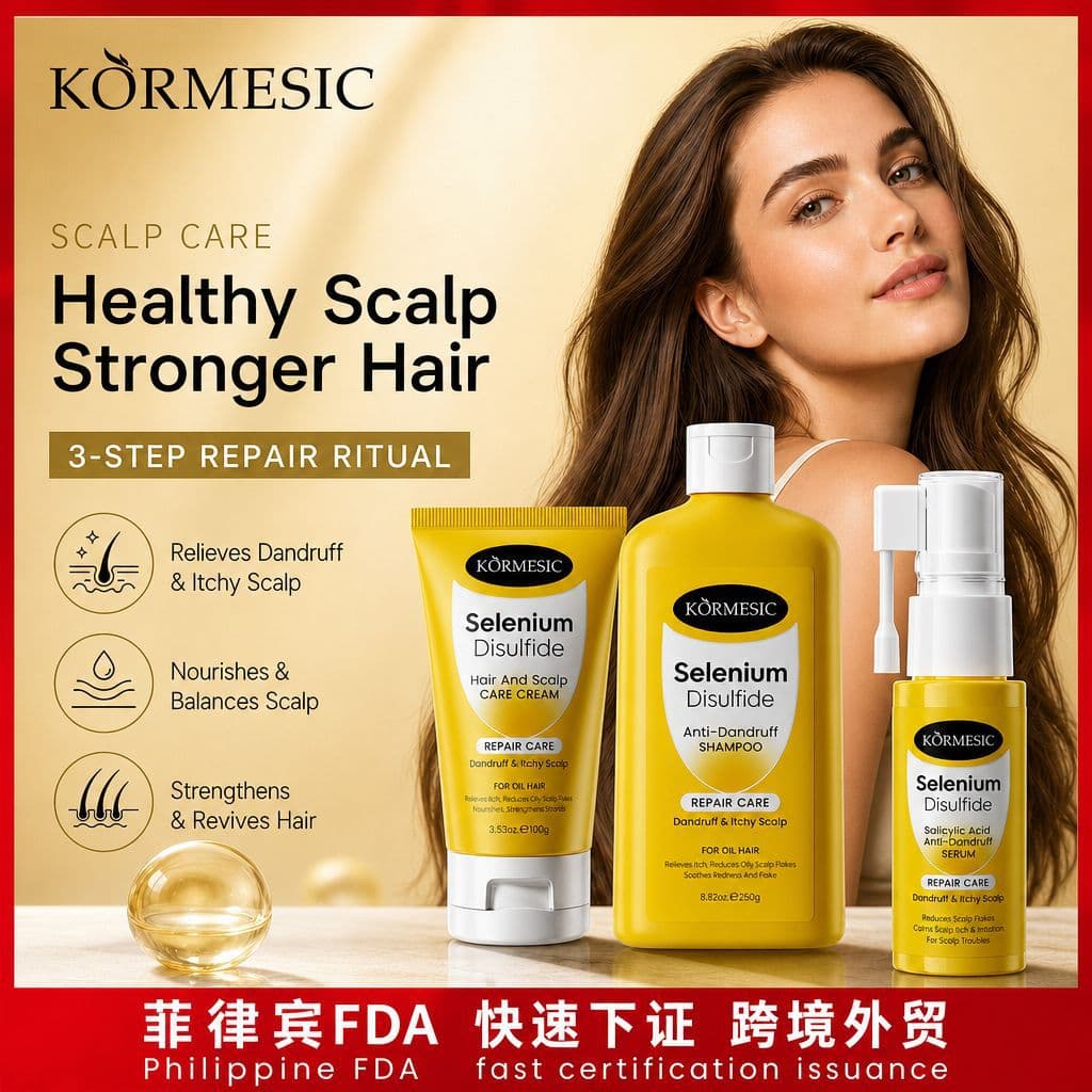 KORMESIC Philippines Cross-border Selenium Disulfide Scalp Care Series Scalp Scrub FDA Certified Wholesale