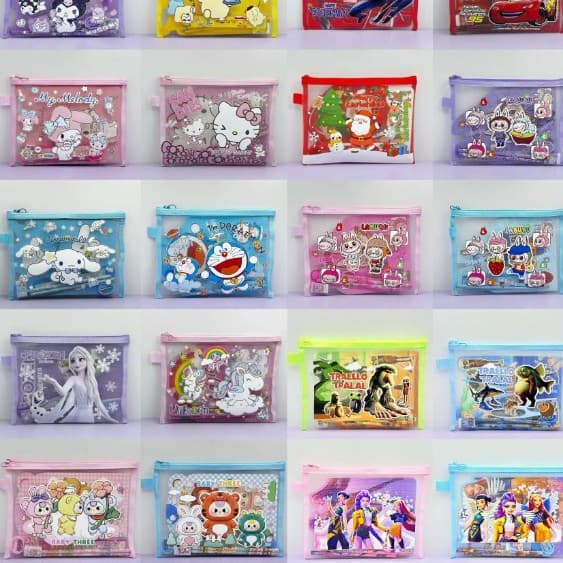 3355 Primary School Kindergarten Children’s School Supplies Cute Document Bag Pen Case Stationery Set Birthday Gift