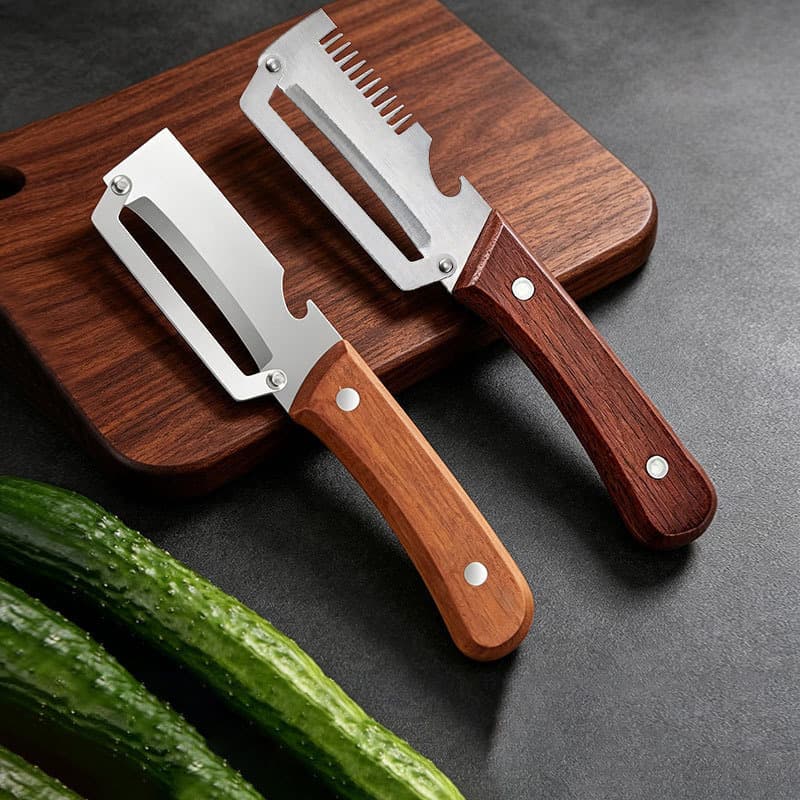 Multifunctional paring knife for kitchen, potato peeling knife, household peeling knife, fruit and vegetable peeling knife, asparagus and sugar cane knife