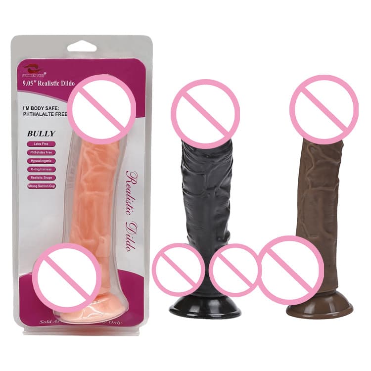 Best-selling Black King Extra-Thick Realistic Dildo with Suction Cup for Women Adult Sex Toy