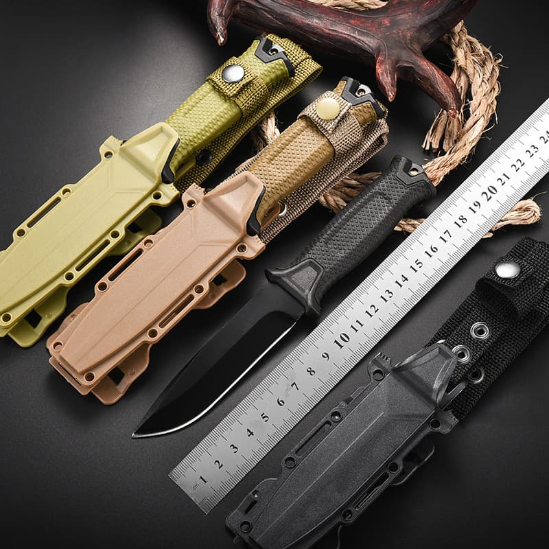 Modern Manufacturer Self-Operated Tactical Survival Multi-Function Hunting Knife Outdoor Knife Portable Small Straight Knife Multi-Purpose Knife