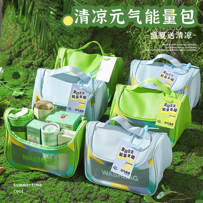 Summer heatstroke prevention and cooling pack set gift company sends employee benefits summer cooling gift pack Nurses Day souvenir