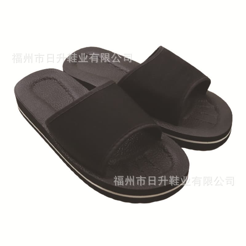 Manufacturer Customizes and Supplies Foreign Trade Cross-Border Cold-Pressed Small-Soled Flat Slippers Wedge-Heeled Women's Slippers Slide Slipper