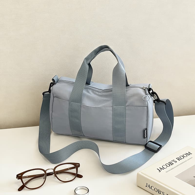 Cross-border travel bag, versatile storage bag, nylon cloth bag, multi-functional portable large capacity lightweight shoulder bag, travel bag