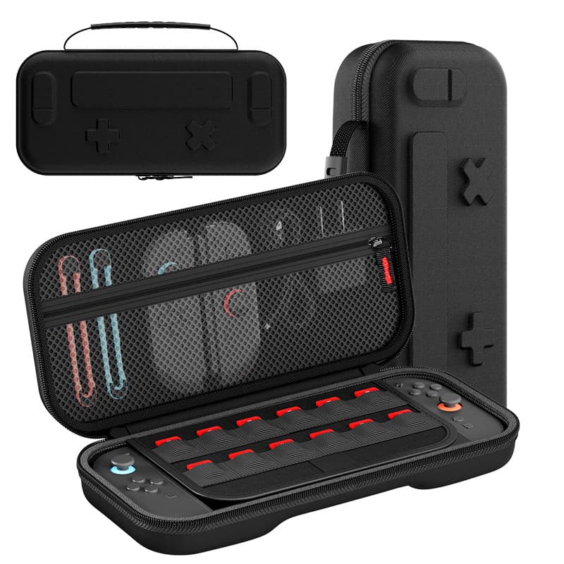 Suitable for Nintendo switch2 storage bag NS2 handheld protective bag portable hard shell anti-pressure 12 cassettes