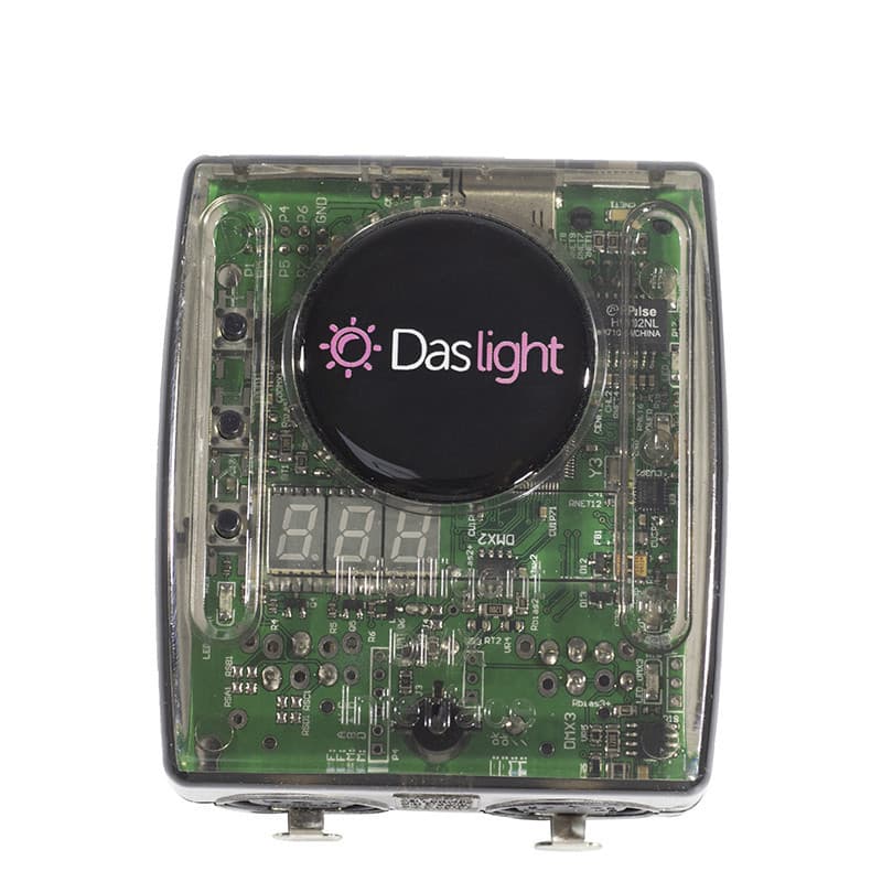 DMX Light Controller Daslight DVC4 GZM Stage Lighting Show Programming Software USB Control Box