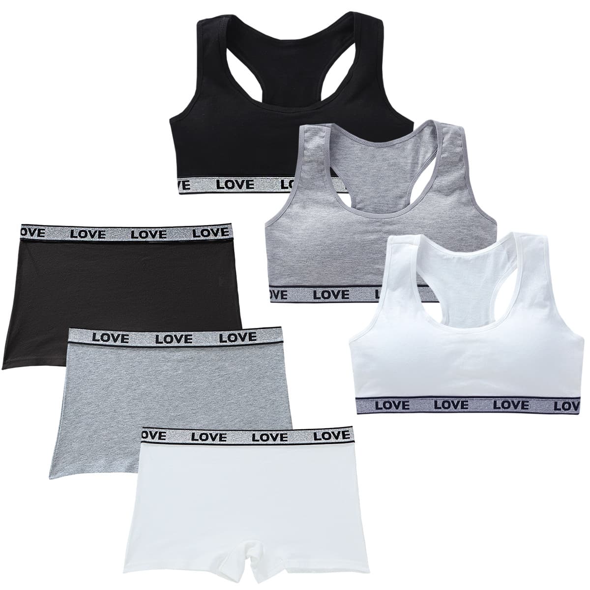 Children's Tube Top Development Stage Set Teen Bras 9 Underwear Straps 10-14 Years Big Kids Students 12 Cross-border 13