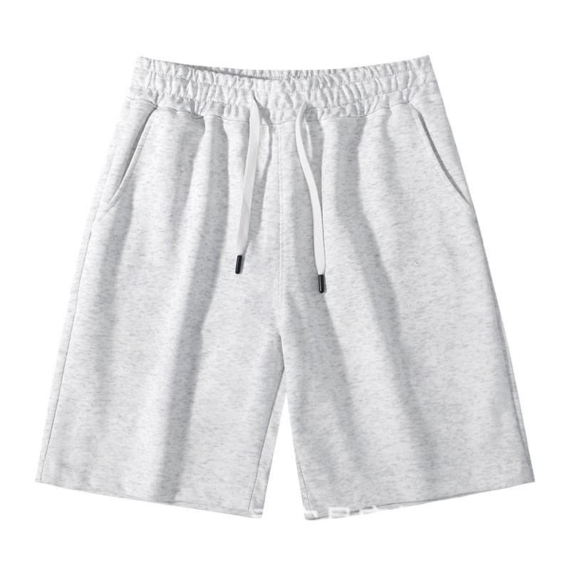 New Men's Summer Solid Color Versatile Sports 5-Inch Shorts, Mid-Waist Casual Loose Fit Wholesale Shorts