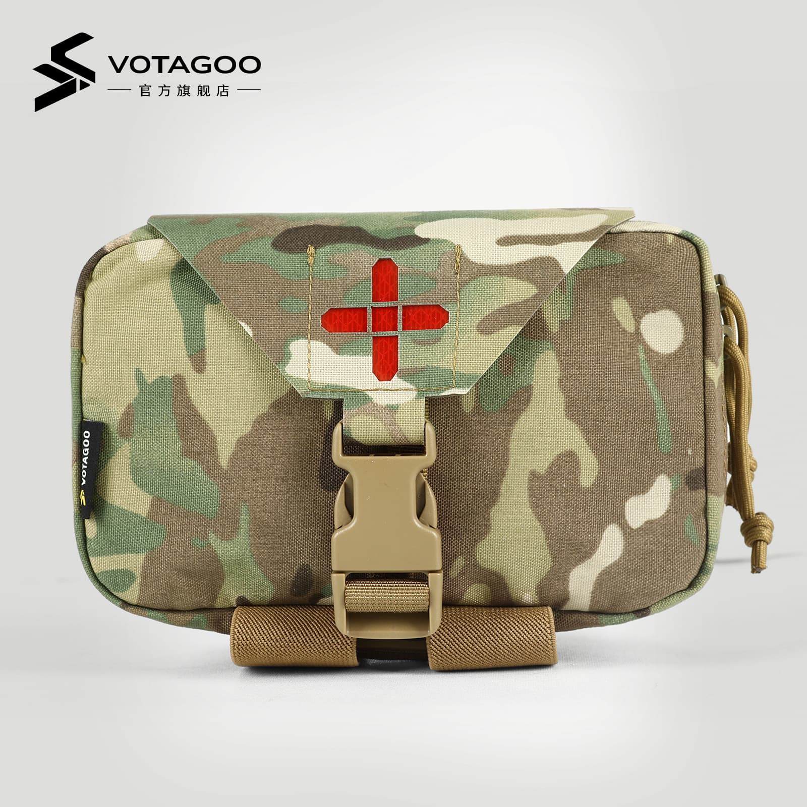 VOTAGOO GBRS personal cache first aid medical kit molle tactical rapid deployment first aid supplies sub-bag
