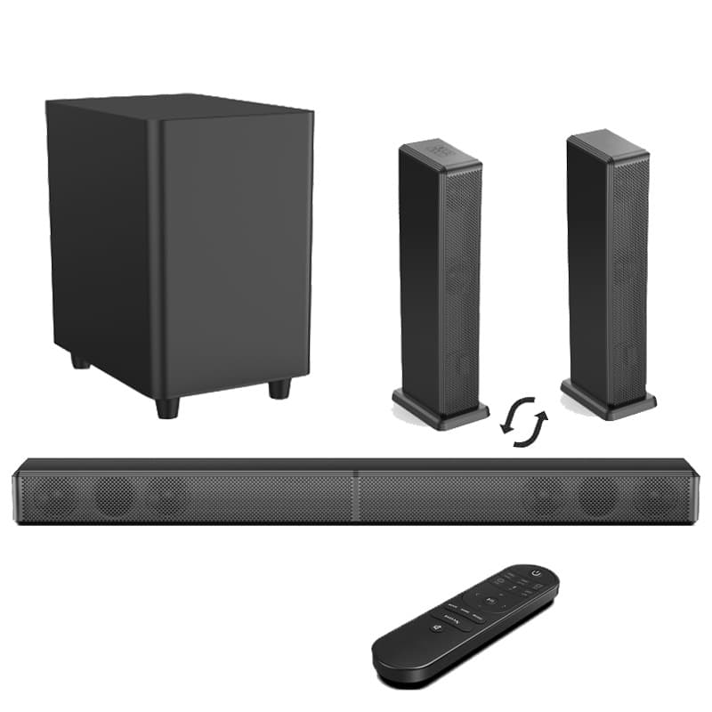 Cross-border TV Soundbar Home Theater Audio Subwoofer Computer Music Gaming Ceiling Speaker Bluetooth