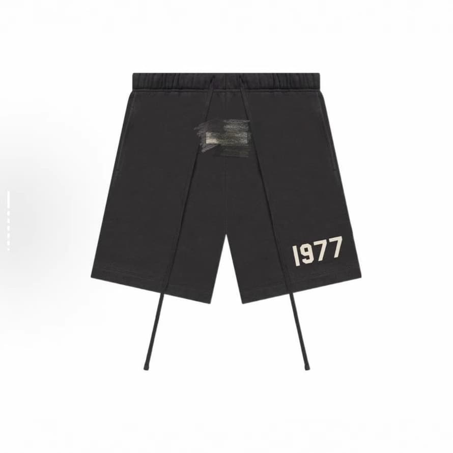 1977 Shorts Couple Five-Point Pants ESS- Shorts SHORTS Multi-Line Sweatshirt Trendy Brand Shorts
