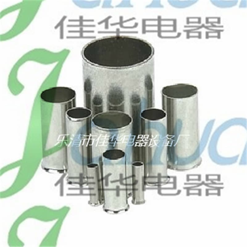 EN35-16 Bare End Cold-Pressed Wiring Terminal Copper Tube Lug Tubular Butt Connector Red Copper