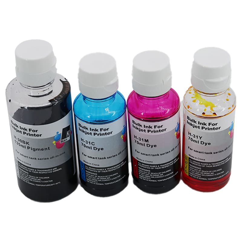 Mengxiang Compatible HP HP30 HP31 Ink Cartridge for HP 315 318 450 455 457 Printer Ink