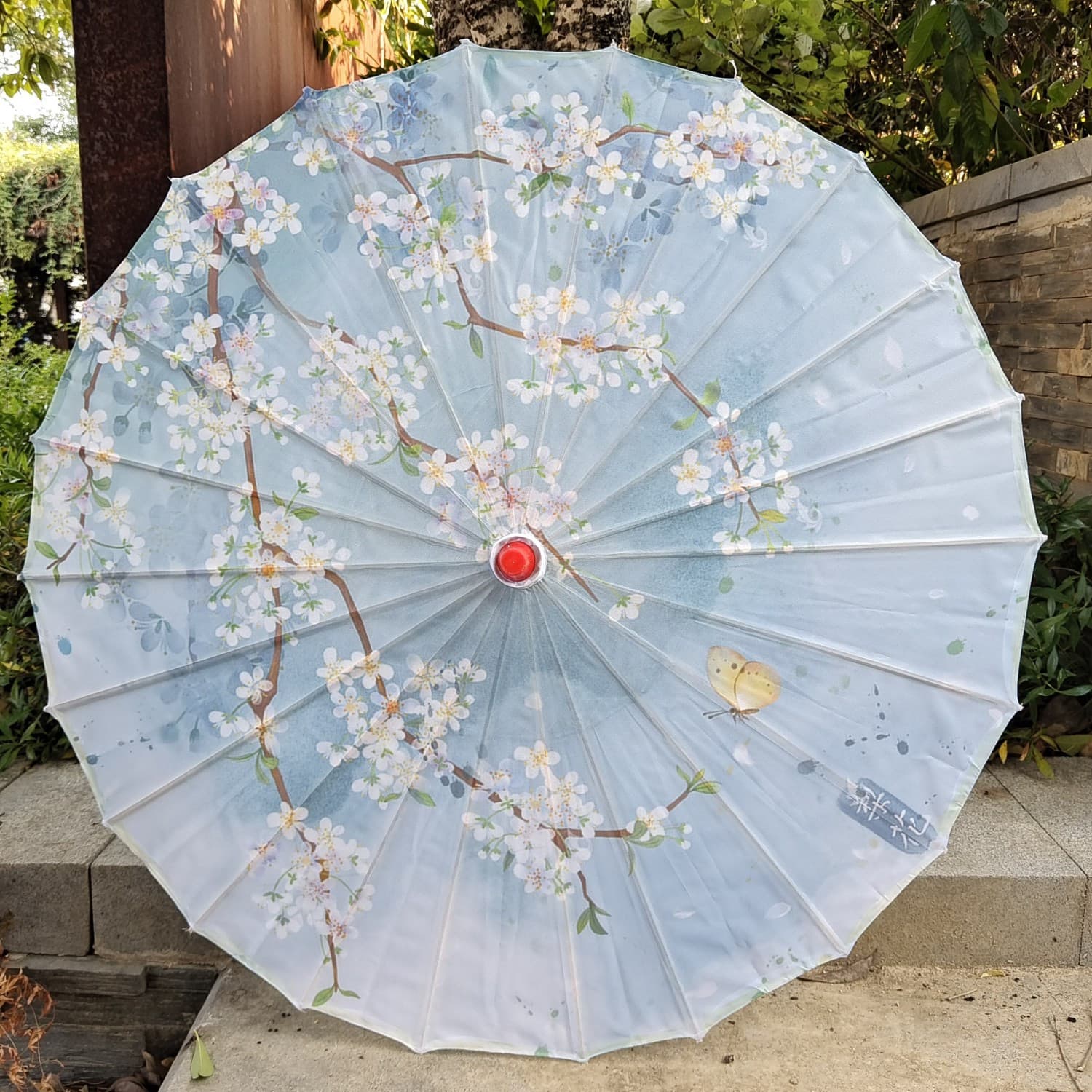 Oiled paper umbrella, traditional Chinese style Hanfu photo prop, ceiling decoration umbrella, classical dance umbrella, ethnic craft umbrella, silk umbrella