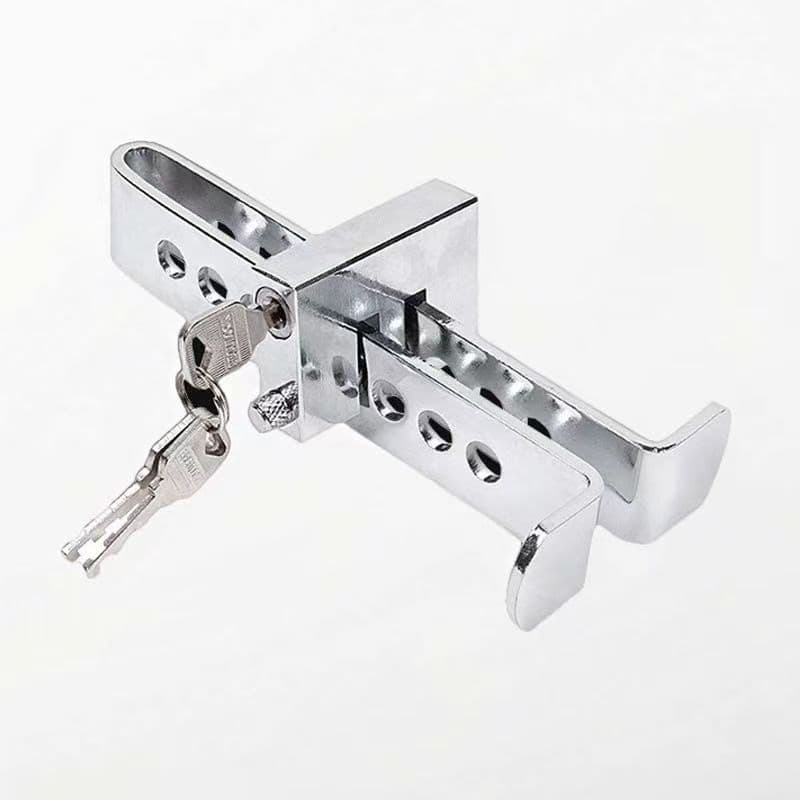 Car Clutch Lock Throttle Steering Wheel Lock Vehicle Self-defense Head Car Handle Brake Coach Anti-theft