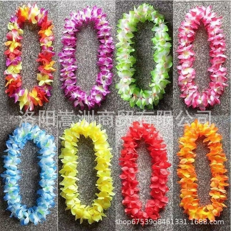 Glowing Hawaiian Lei Hula Dance Student Sports Meeting Opening Ceremony Bar Award Ceremony Company Annual Party Dance