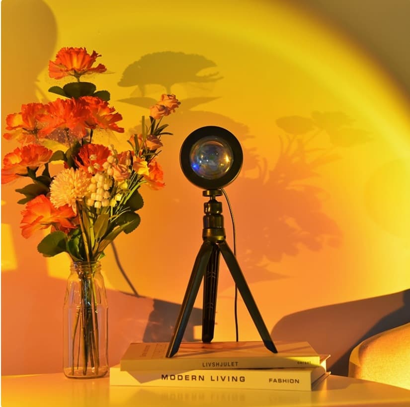 Sunset lights, atmospheric evening lights, perfect for photography, art, and social media influencers. Also great for creating a sunset effect and providing twilight lighting.