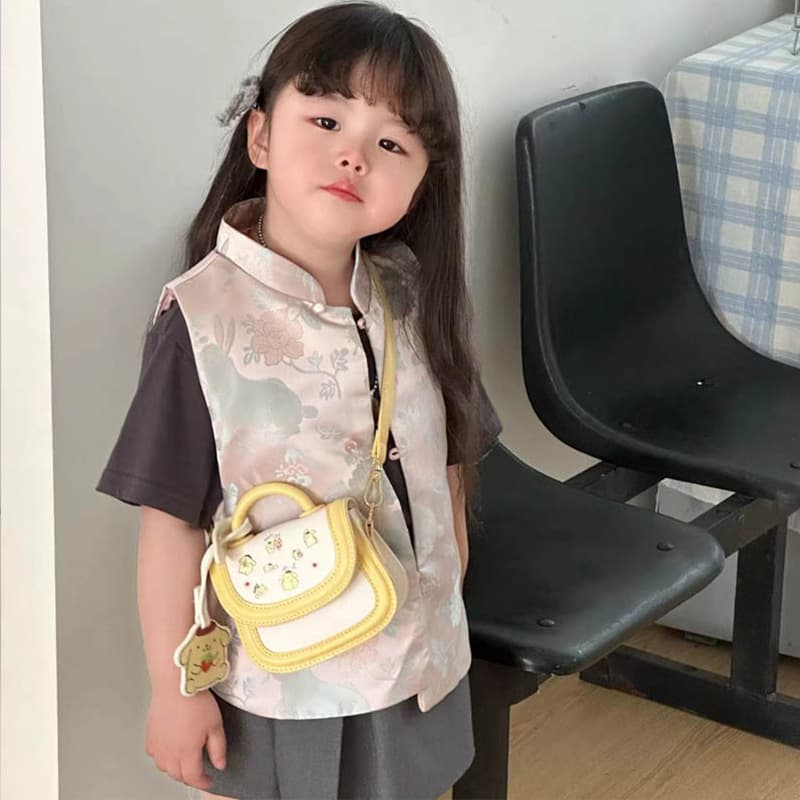 2026 New Cartoon Print Girls' Handbag Anime Baby Accessories Crossbody Bag Lipstick Coin Purse