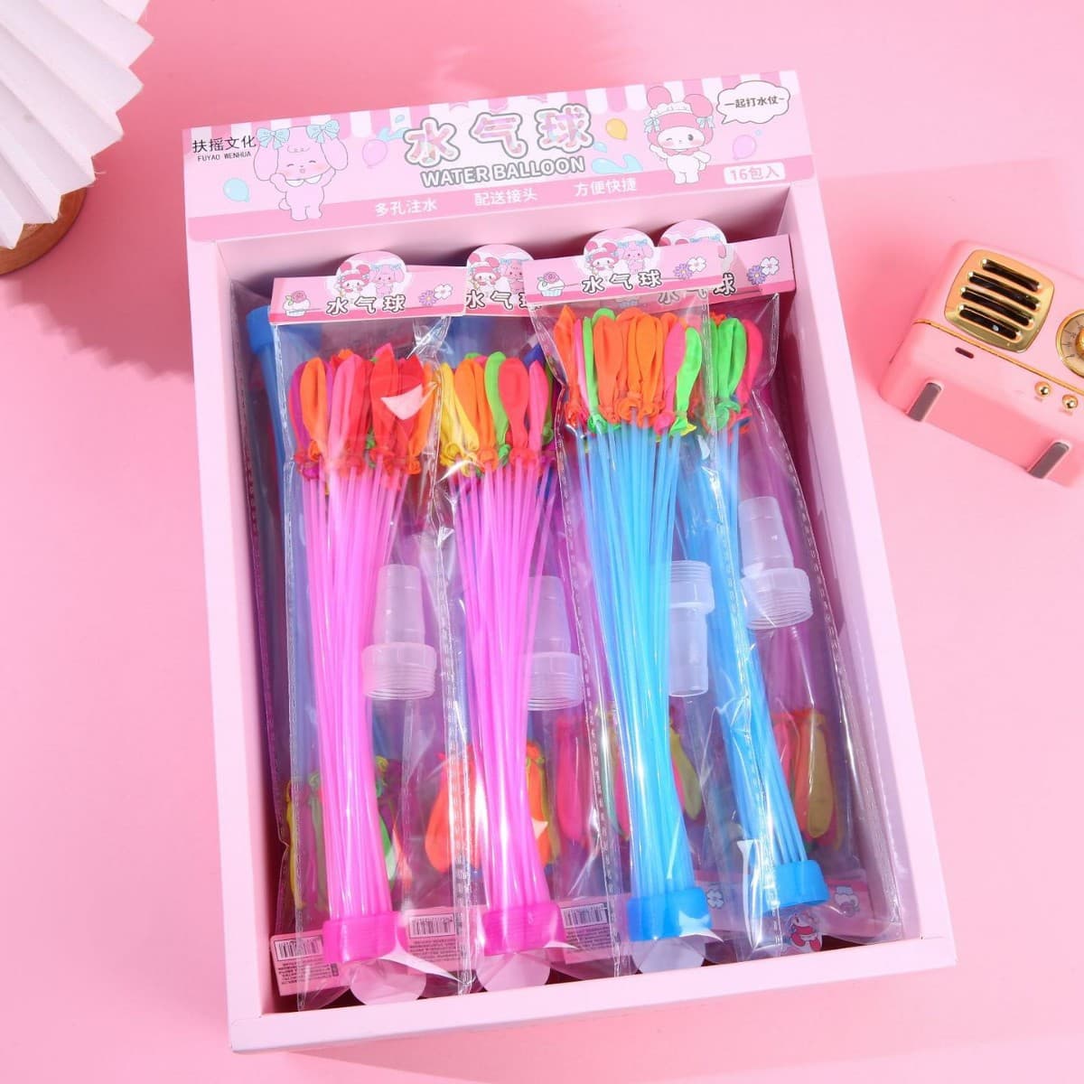 Creative Summer Water Balloons for Water Splashing Festival, Fillable Water Balloons, Water Fight Water Bomb Balloons, Kids' Water Balloon Toys