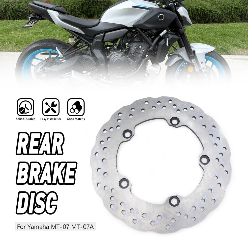 Suitable for Yamaha MT07/FZ07/XSR700/MT-07 rear brake discs/discs