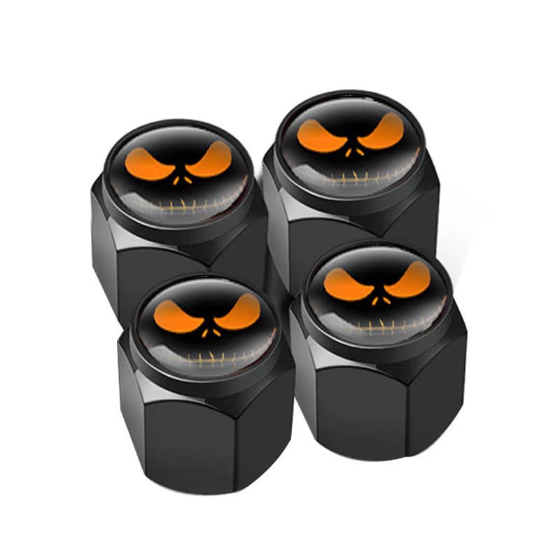 Cross-border Car Tire Valve Stem Cap Light Core Cage Personalized Decorative Valve Stem Cap Multi-Logo Valve Core Cap