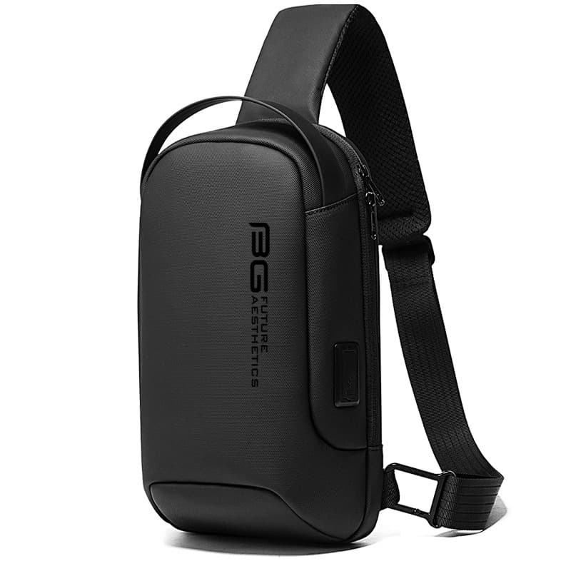 BANGE New Chest Bag Men's Crossbody Bag Casual Shoulder Bag Business USB Bag Men's Bag Wholesale
