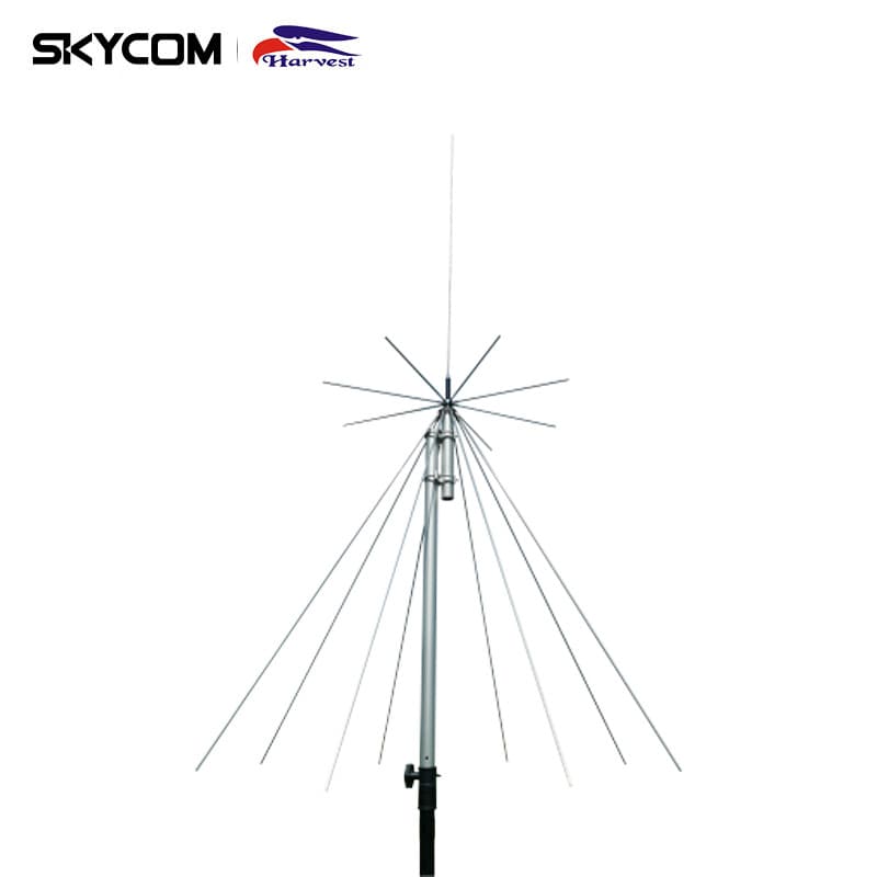 Eagle Antenna D130 VHF/UHF Discone Base Antenna Broadband Antenna 1.7m