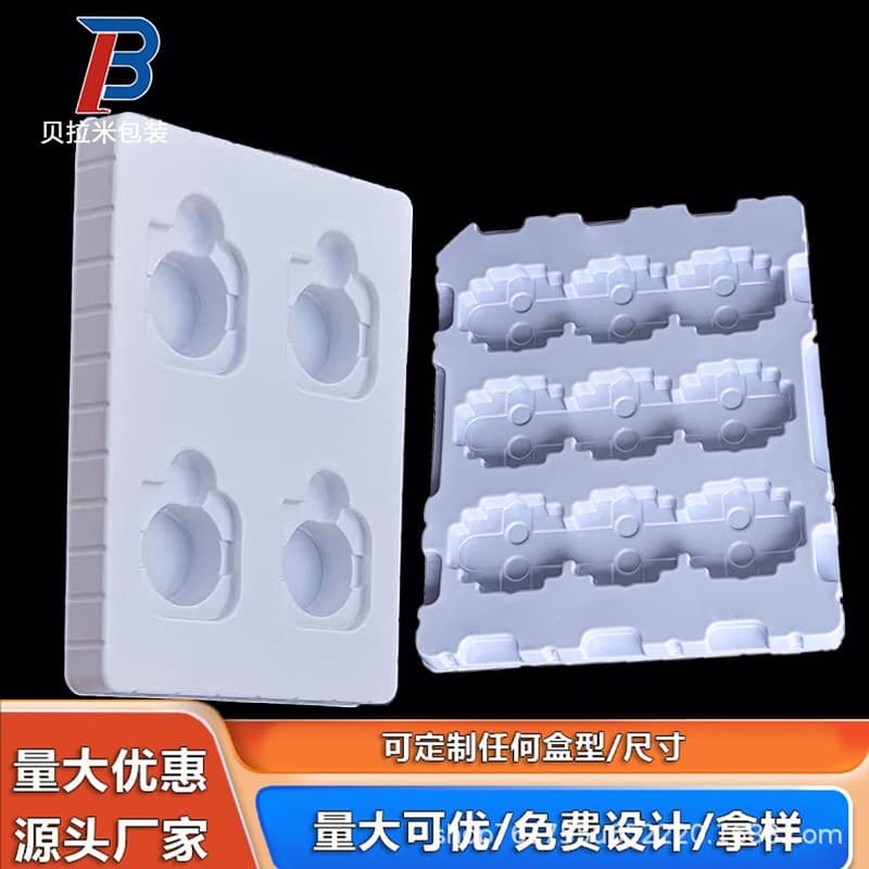 Custom Transparent PVC Blister Packaging, PS Color Material Inserts, PET Trays for Biscuit Boxes from Source Manufacturer