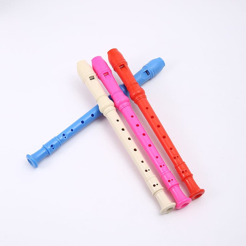 Colorful Recorder, 6-Hole 8-Hole Beginner Student German Style Recorder, Children's Six-Hole Eight-Hole Flute Instrument