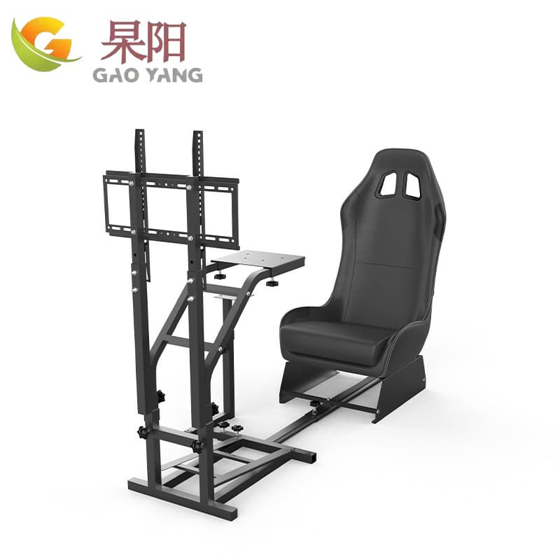 8-inch Racing Game Stand Seat Gaming Chair Arcade Equipment Steering Wheel Mount