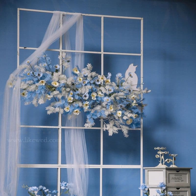 New Wedding Iron Arch Decoration Prop Forest Style Wedding Stage Background Decoration Screen Path Guide