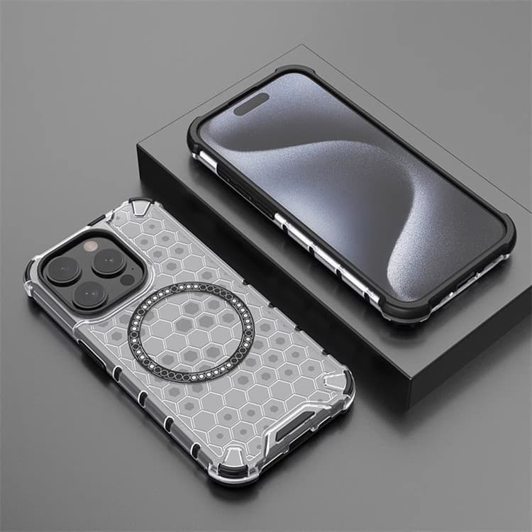 Compatible with Apple 16 Pro Max Magnetic Phone Case Shockproof iPhone 15/14 Protective Cover 13/12 Premium 11 Men