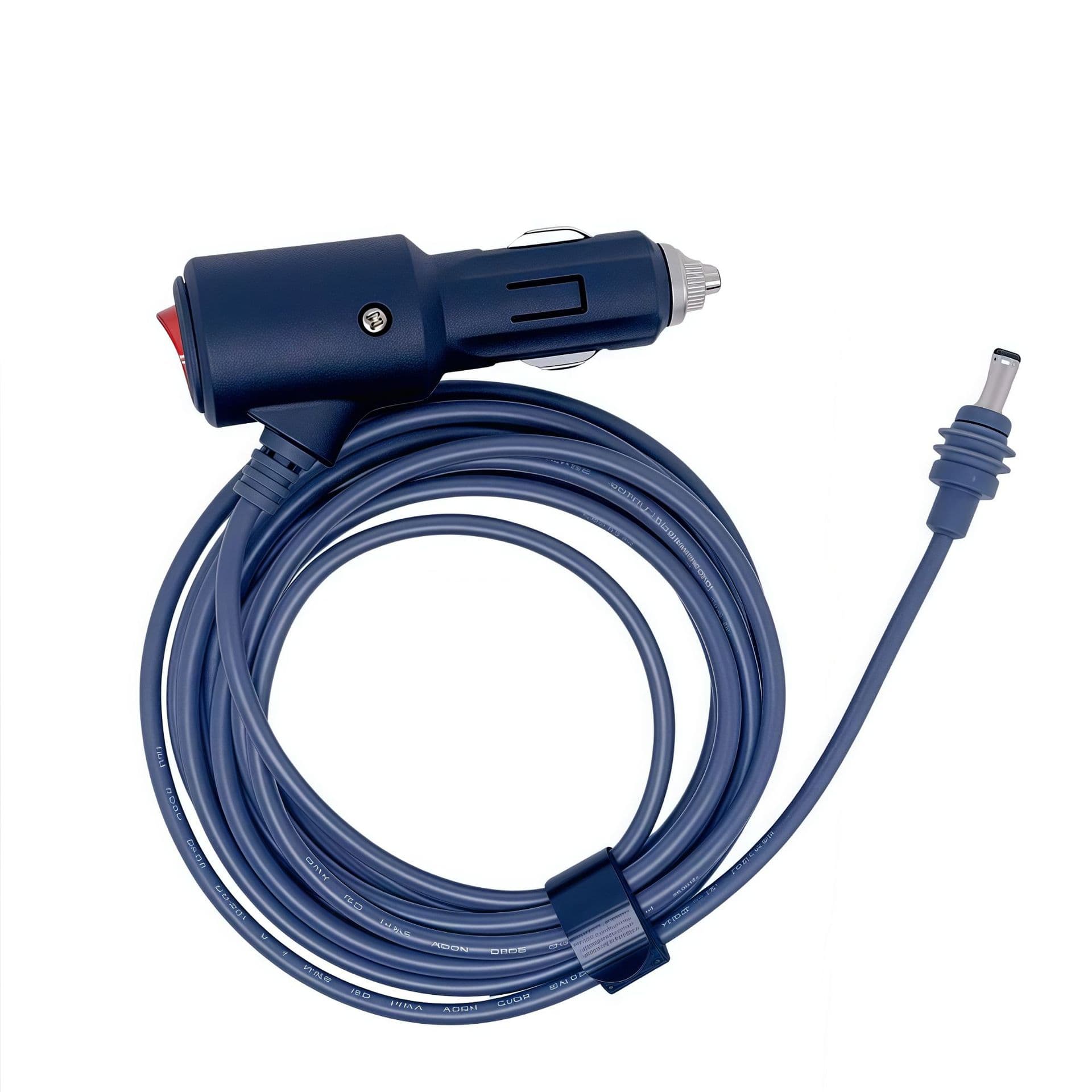 Car Charger (with Switch) to DC Charging Cable