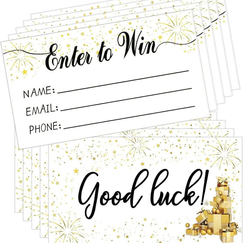 50 sheets/pack Raffle ticket form Blank registration form Raffle ticket Ticket book registration form Competition registration form