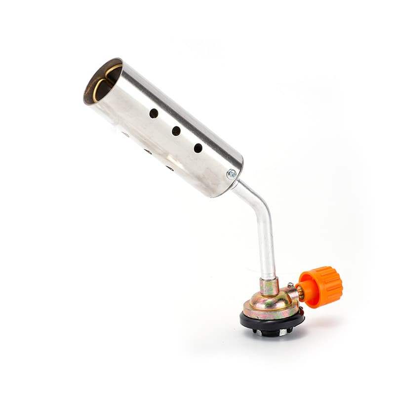 New cartridge flame torch head outdoor barbecue 360° invertible manual igniter pig hair burner large diameter blowtorch