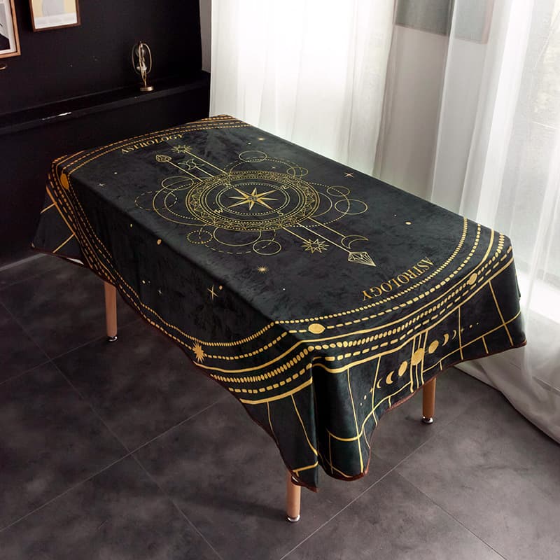 OFAT tarot brand internet celebrity thickened waterproof tablecloth European style tablecloth rectangular tablecloth table mat drop shipping