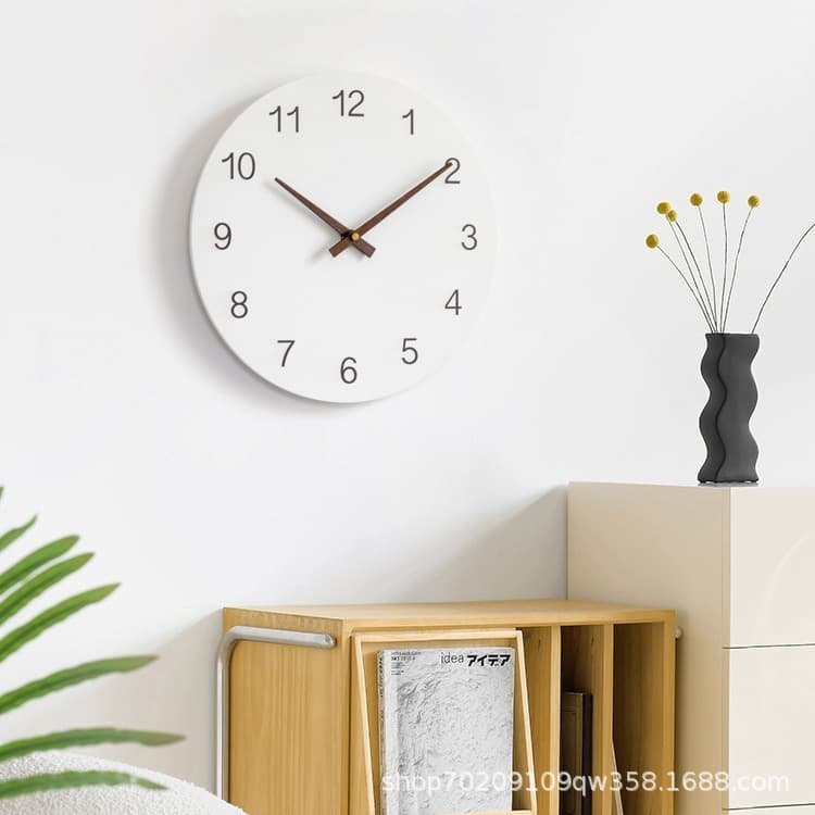 Clock wall clock living room creative modern simple fashion Nordic clock wall hanging home bedroom silent wall clock