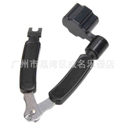 Guitar Accessories 3-in-1 String Winder, Multi-function 3-in-1 String Cutter, String Winder, and Peg Puller