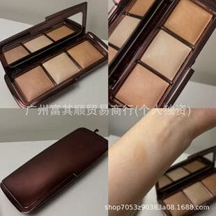 Cross-border trade new Vietnam hourgl 3-color contour palette highlighter contour brightening shaping shadow contour