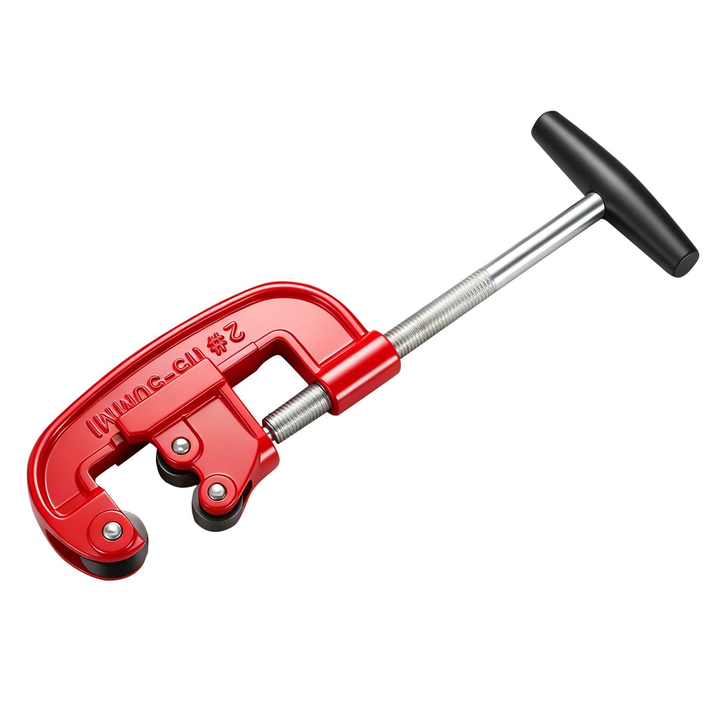 Heavy-Duty Adjustable Screw Pipe Cutter, New Stainless Steel Quick Metal Tube Cutting Manual Pipe Cutter
