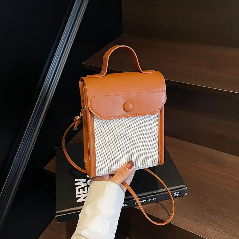 Women's Phone Bag 2025 New Fashion Light Luxury Small Bag Versatile for Work Commute Walking Crossbody Bag