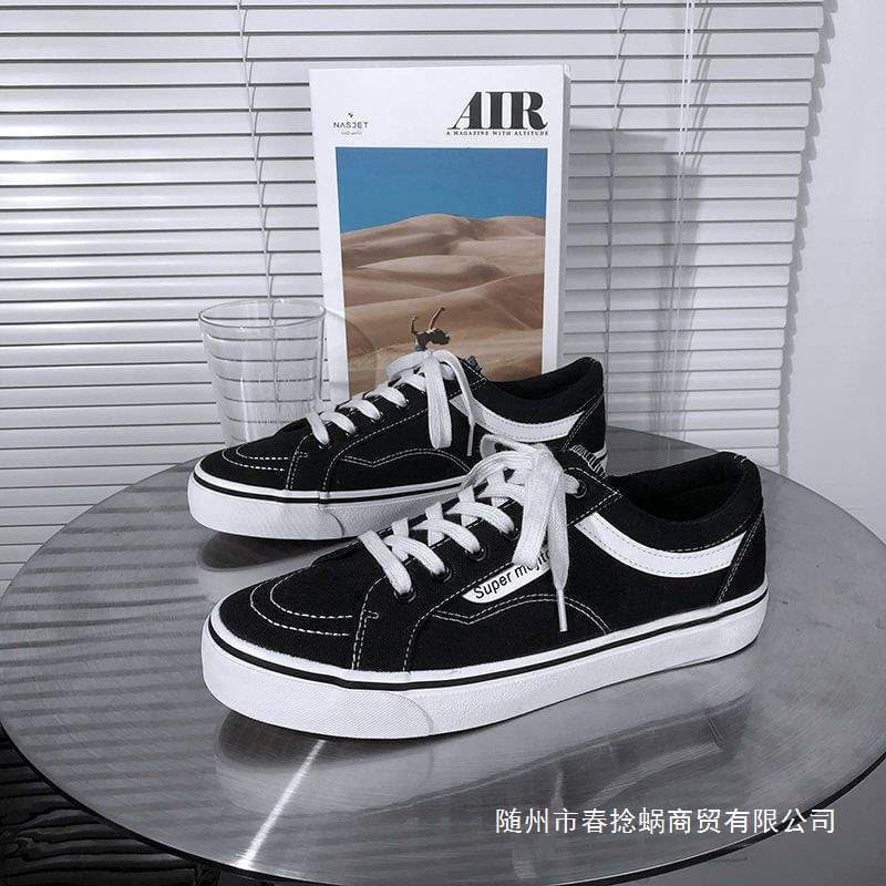 Summer Breathable Casual Canvas Shoes for Teens, Korean Trendy Versatile Sneakers 2025 New Men's Shoes