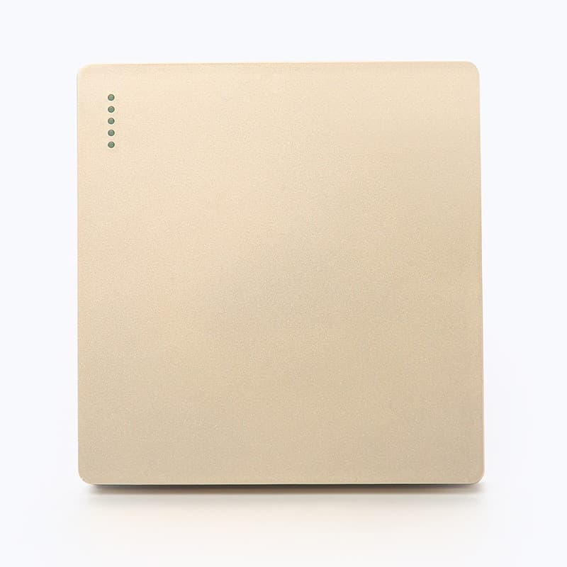 British Standard 86 Type Wall Switch Socket Panel, 5-Hole Flush Mount, Hotel 1-Gang 2-Way, Home Switch Wholesale