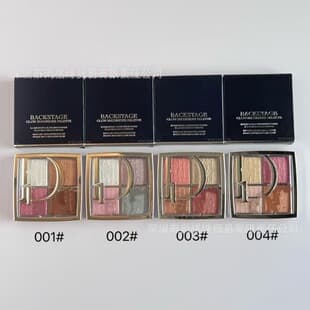 Cross-border top brand 2025 new version Di family backstage four-color highlighter face palette #001 002 003 004