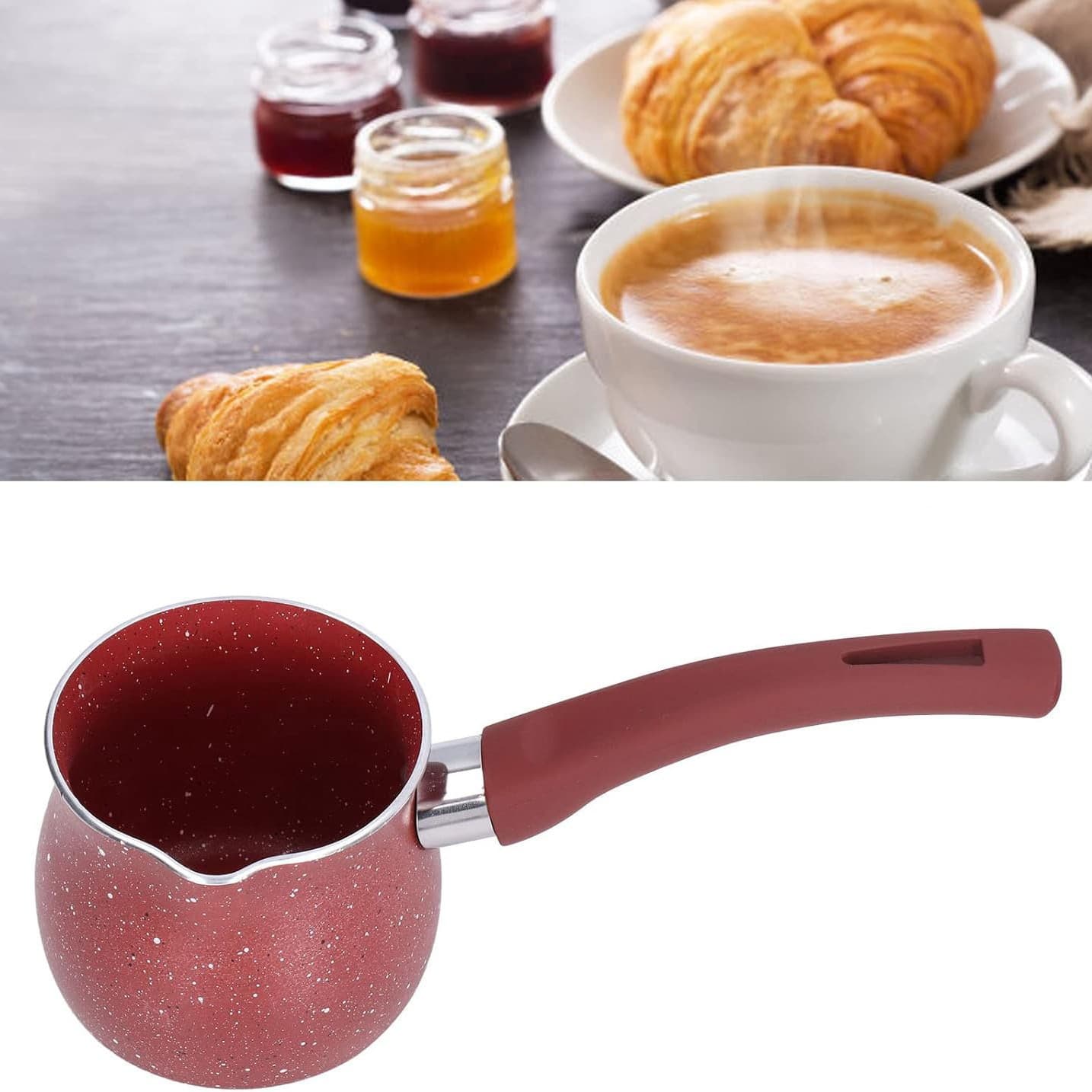 Coffee pot Turkish coffee pot teapot kettle coffee machine barista tool induction cooker non-stick aluminum pot durable